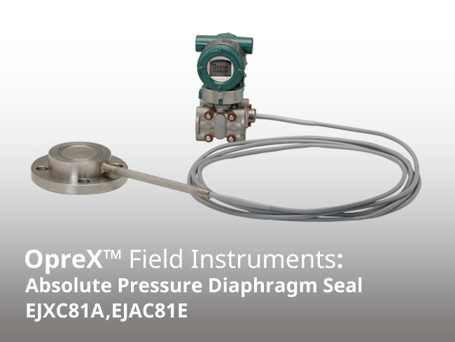 EJXC81A, EJAC81E Sello de diafragma de presión absoluta