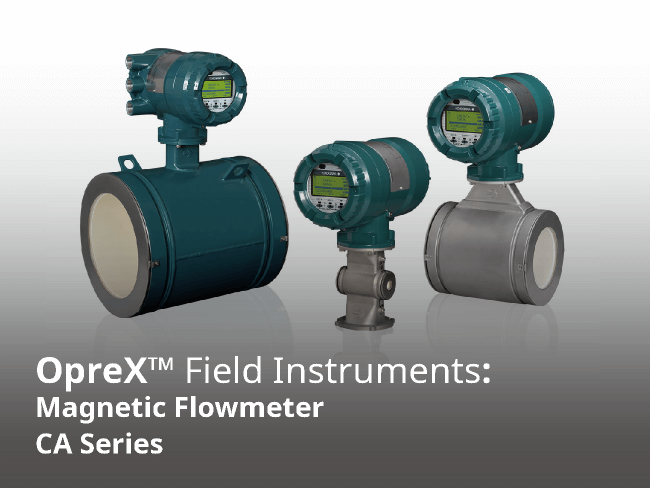 Flujómetro magnético serie CA
