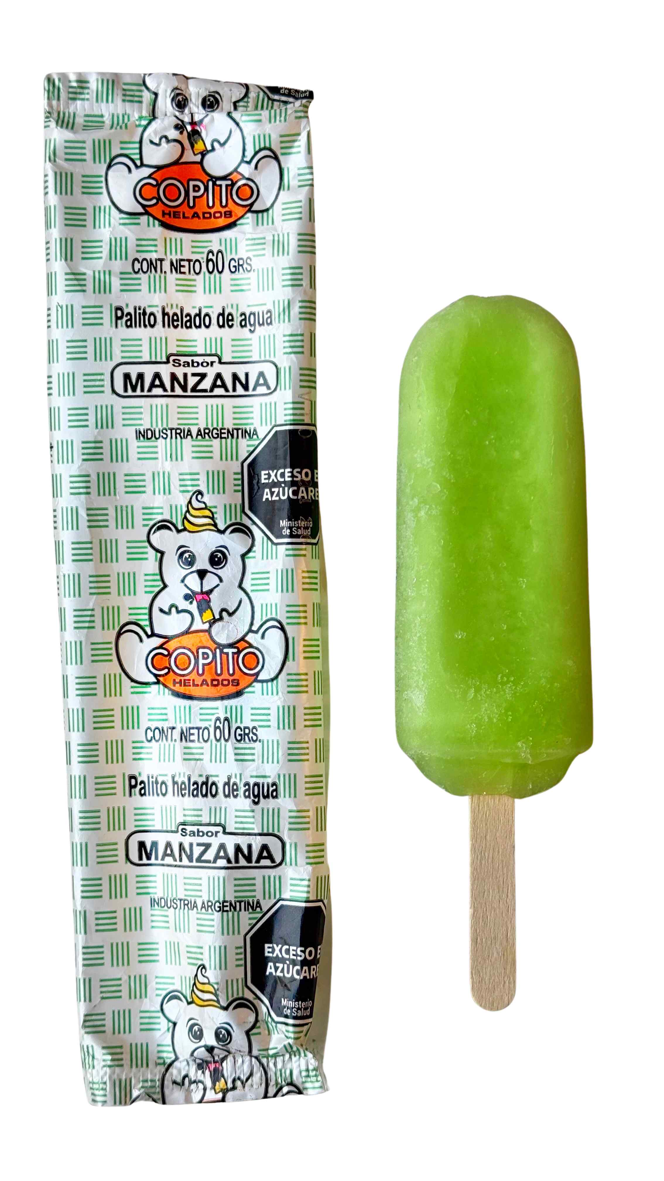 Palito de Agua - Manzana Verde