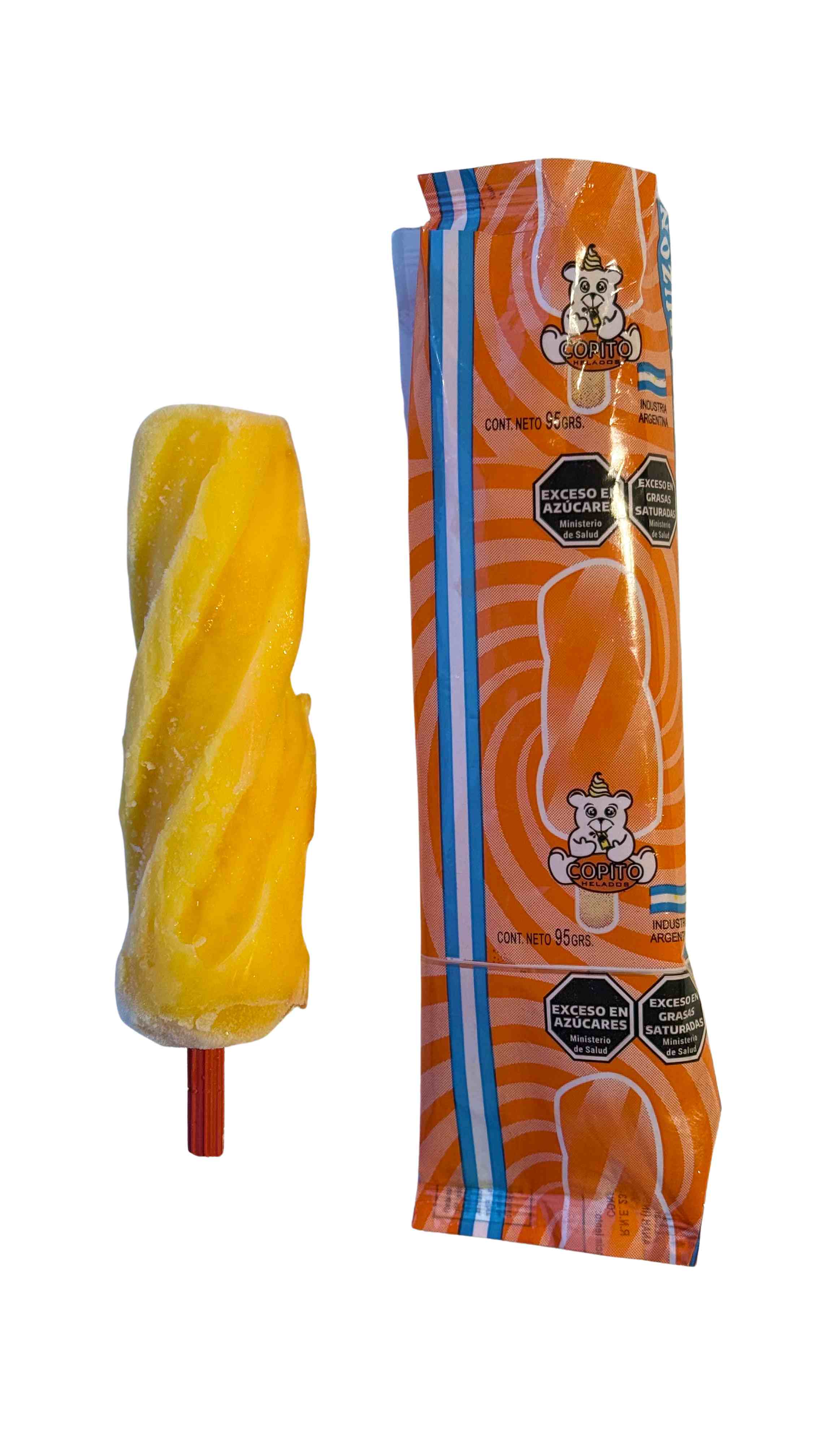 Palito de Agua Tirabuzón - Naranjú