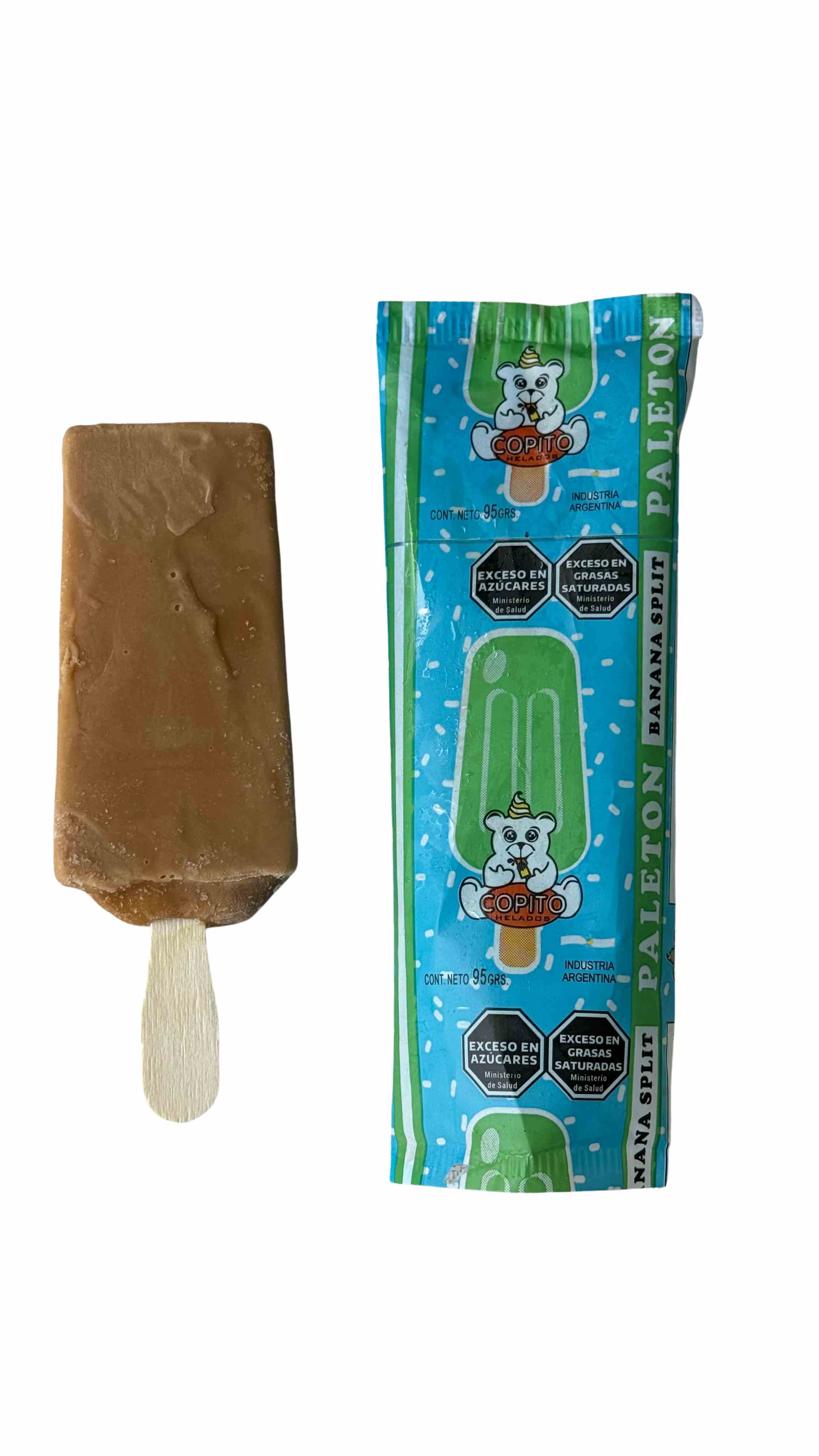 Paletón de Crema - Banana Split