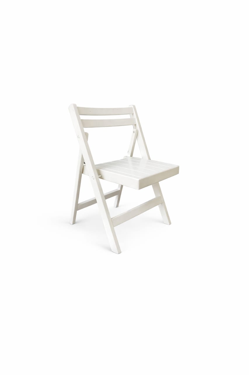 Silla Tijera blanca