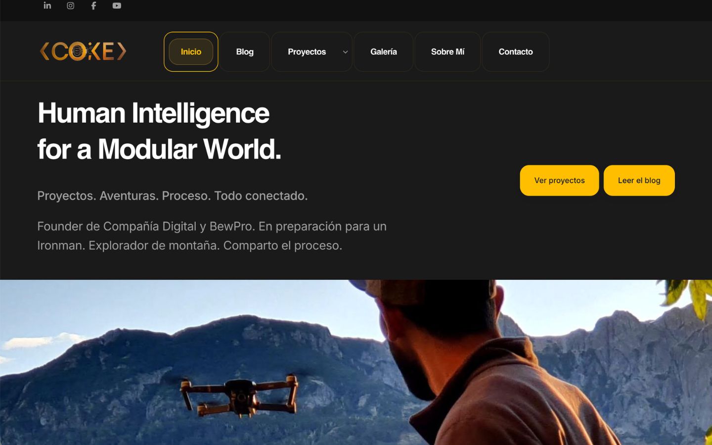 Sitio Web Personal y Portfolio