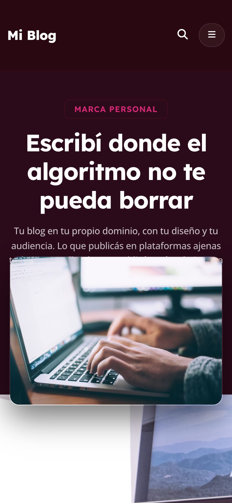 Blogger móvil