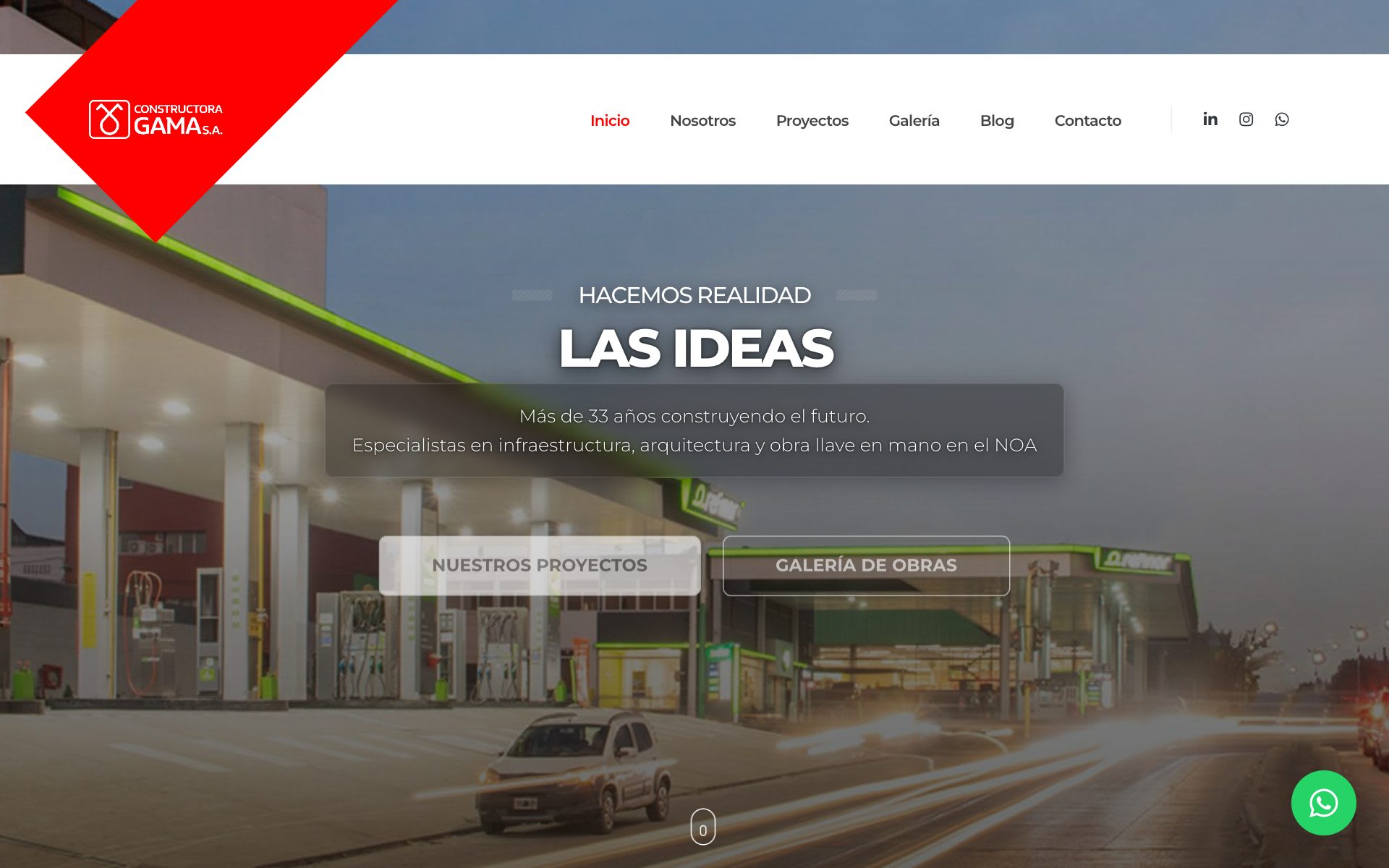 Sitio Web para Constructoras