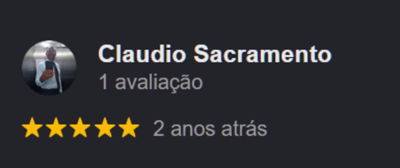 Avaliação de cliente no Google 4