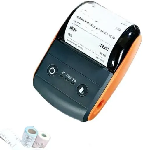 طابعة محمولة 58 ملم 617-R58P بلوتوث