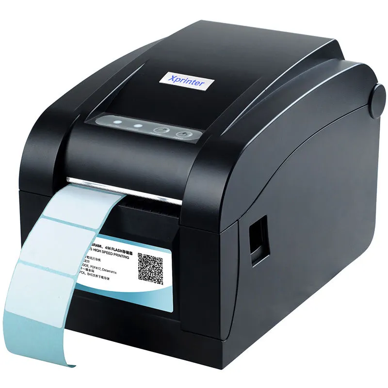 طابعة باركود حرارية Xprinter XP-350B - طباعة ملصقات وإيصالات