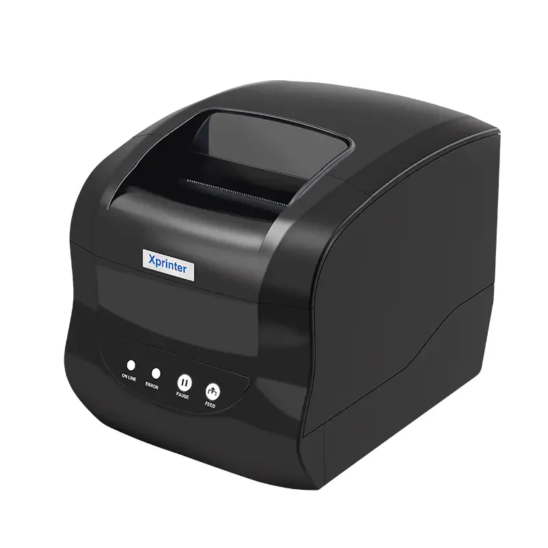 طابعة باركود حرارية Xprinter XP-365B - سرعة طباعة 127 مم/ثانية