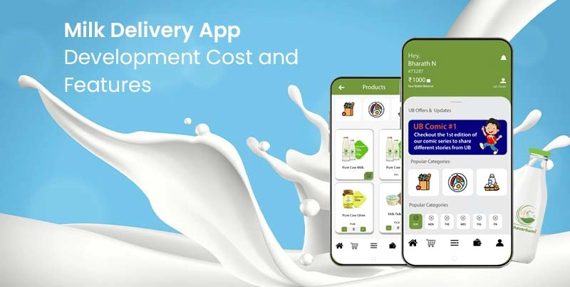 Milk Delivery App Development Cost and Features