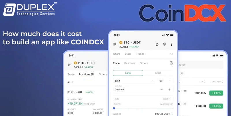 How Much Does it Cost to Build an App like  CoinDCX and features