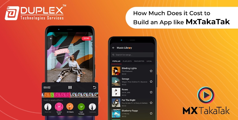 cost to build an app like MX Takatak
