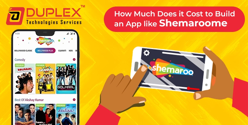 Shemaroo live streaming site development cost