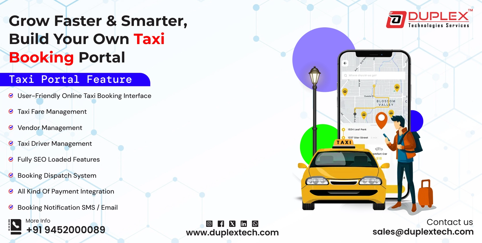 India’s 1st Taxi Portal Development Company