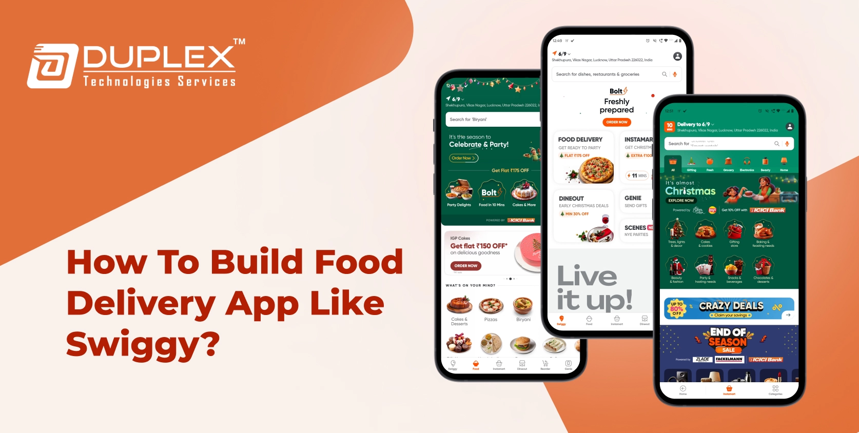 How To Build a Food Delivery App Like Swiggy