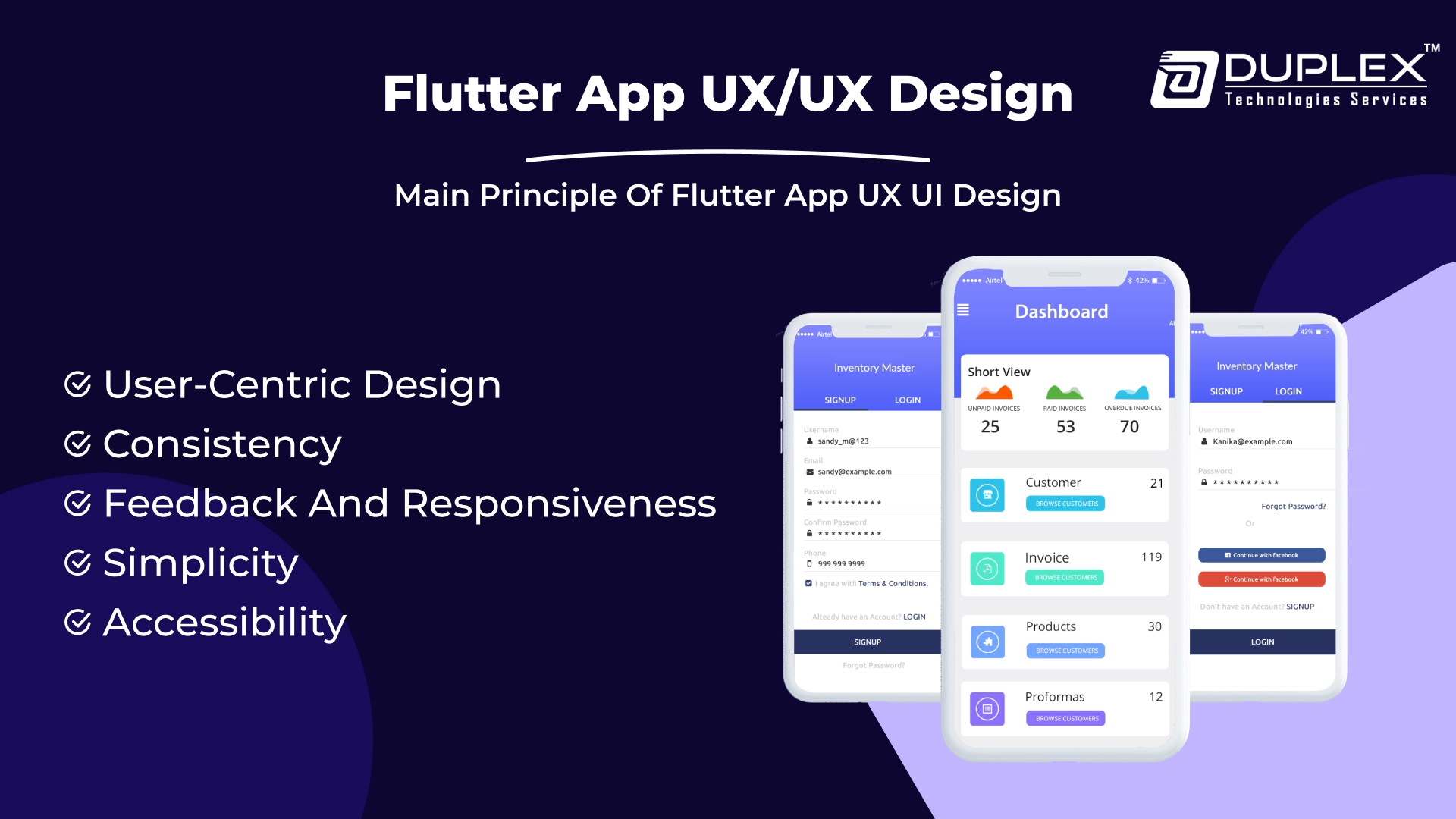 The Main Principle of Flutter App UX UI Design