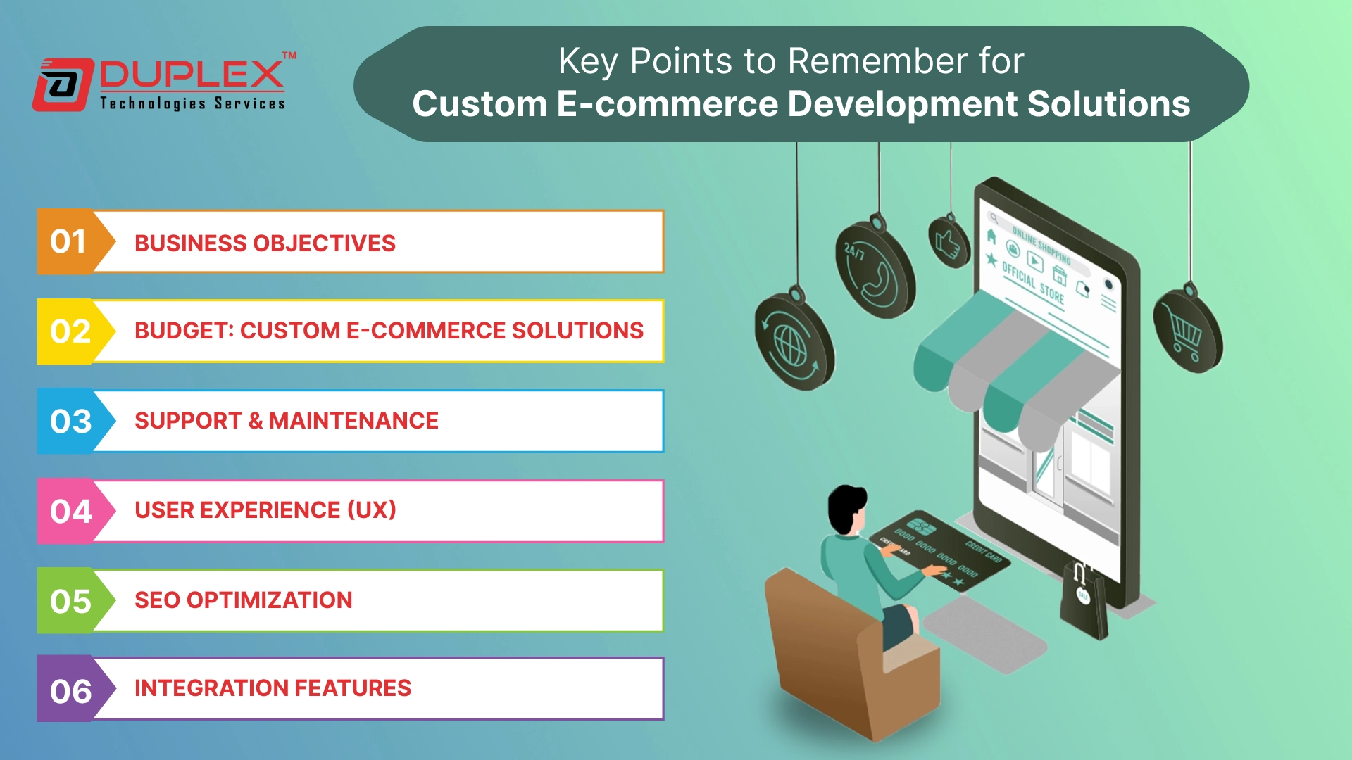 Key Points to Remember for Custom E-commerce Development Solutions