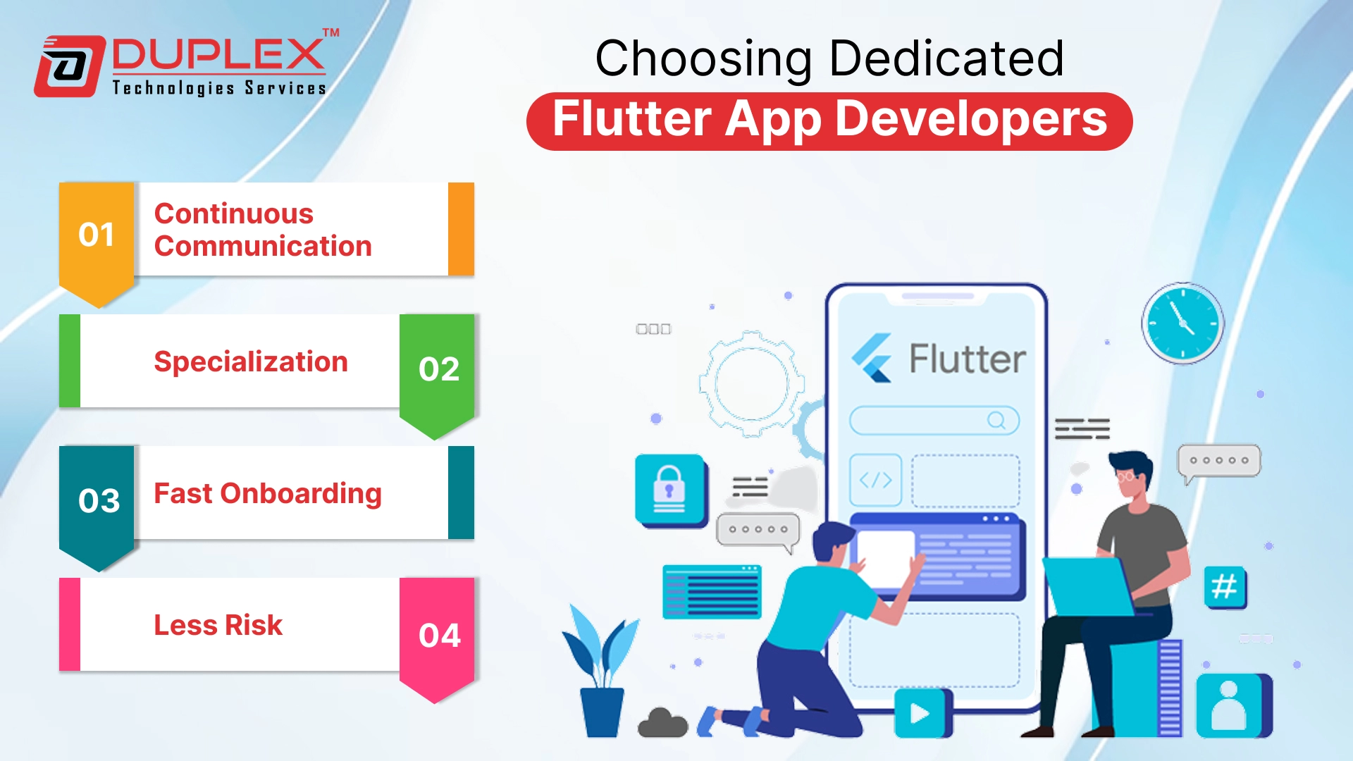 Choosing Dedicated Flutter App Developers
