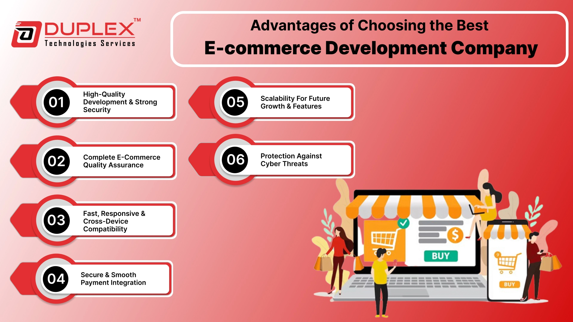 Advantages of Choosing the Best E-commerce Website Development Company