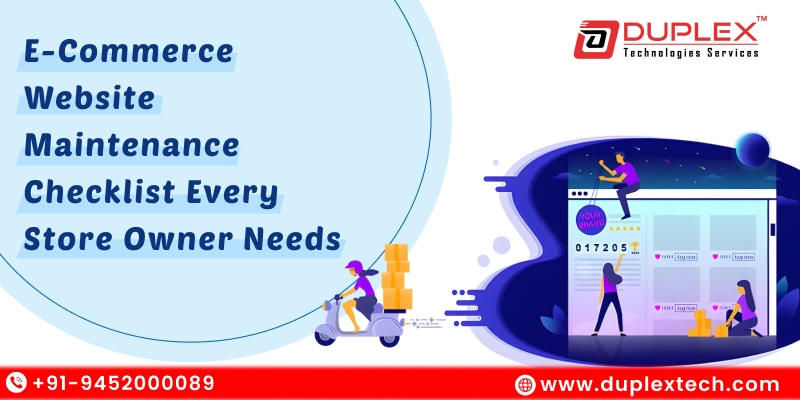 E-Commerce Site Maintenance & Support Checklist