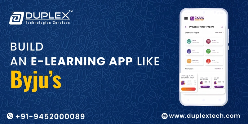 Build an E-learning App Like Byju’s