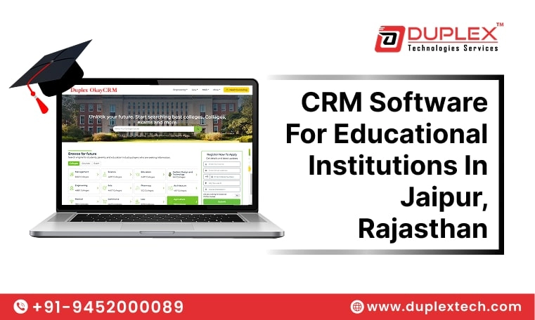CRM Software for Educational Institutions in Jaipur, Rajasthan