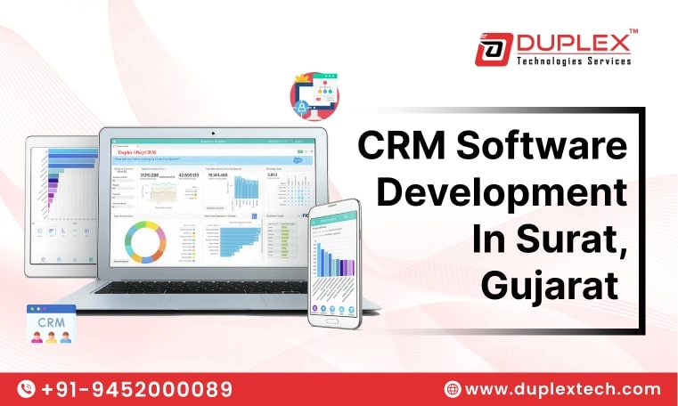 CRM Software Development Company in Surat, Gujarat