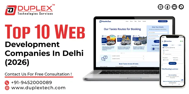 Top 10 Web Development Companies in Delhi