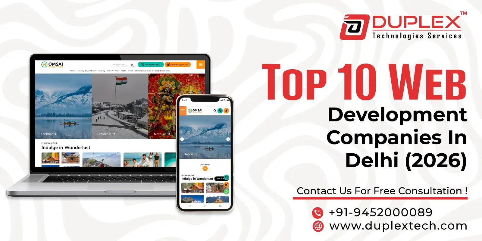 Top 10 Web Development companies in Delhi (2027)