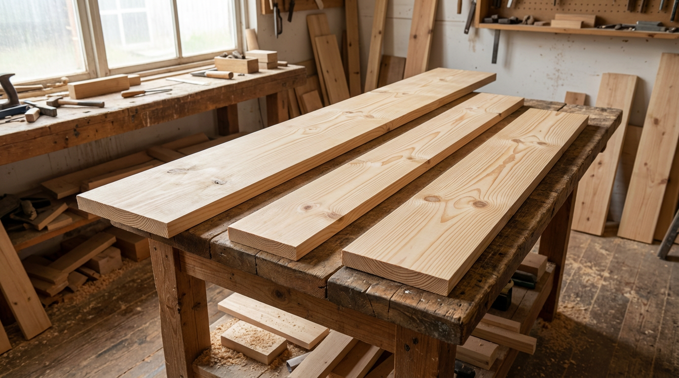 Стандартные размеры обрезной доски для крышных работ