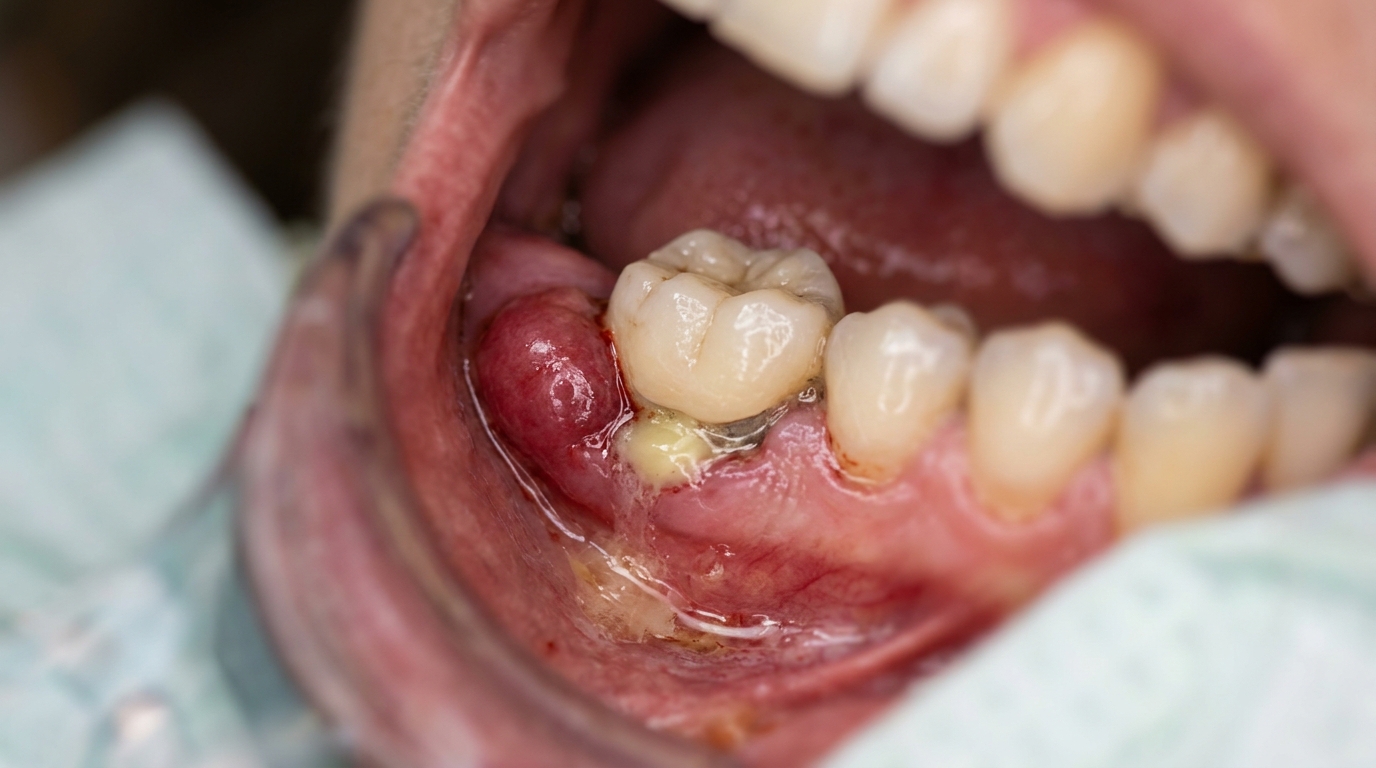 Симптомы запаха из-под коронки: отек десны, боль, гной и расшатывание протеза