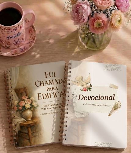 Capa do Kit Fui Chamada para Edificar — E-book e Devocional de 7 Dias