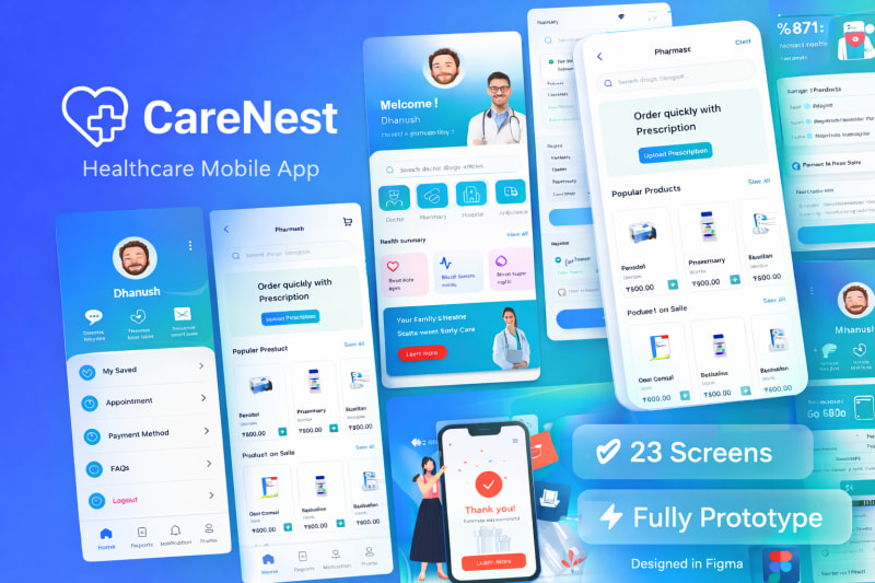 CareNest Healthcare App