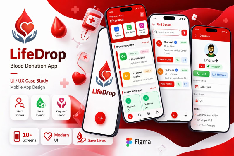 LifeDrop Blood Donation