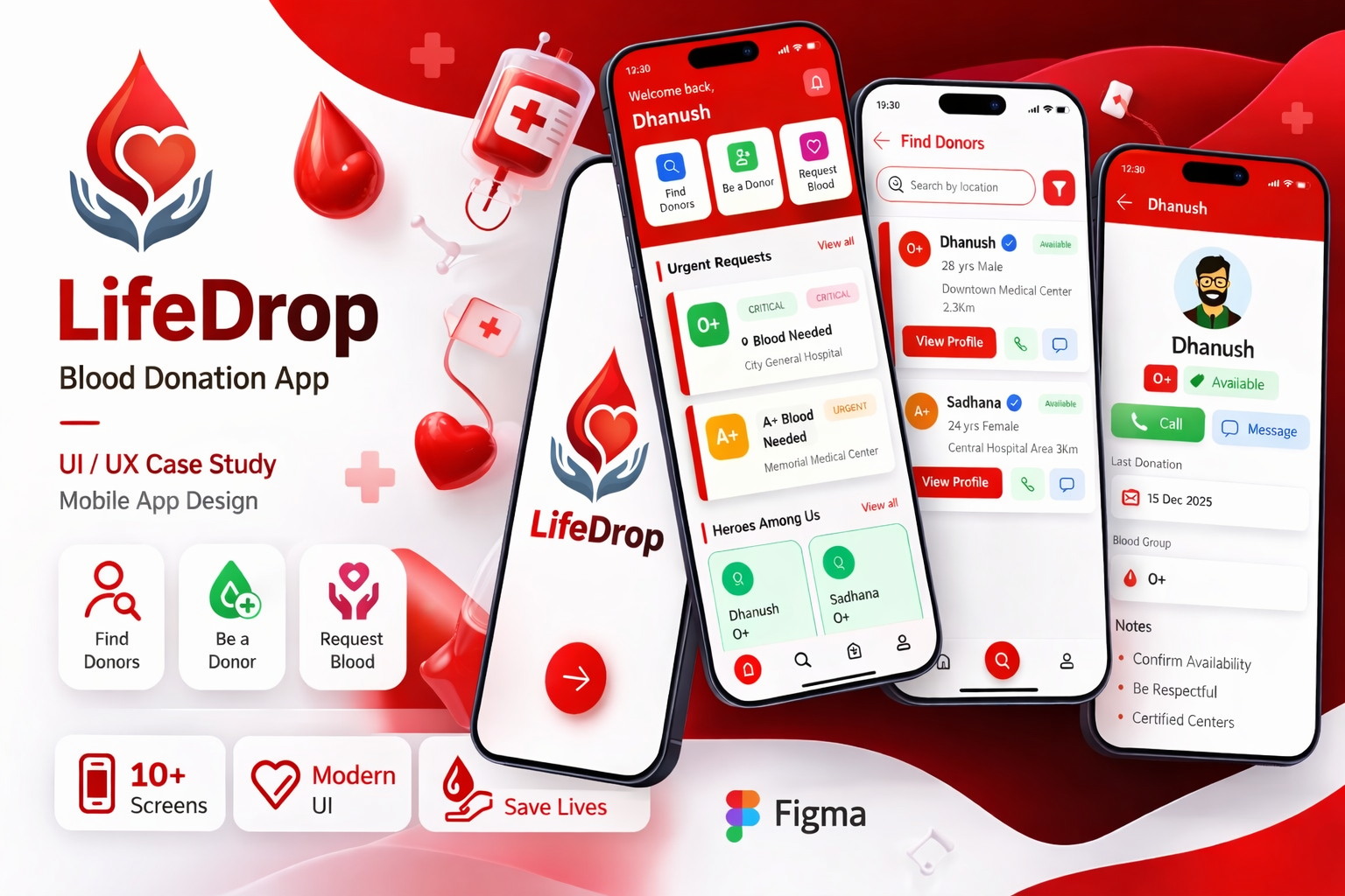 LifeDrop Blood Donation