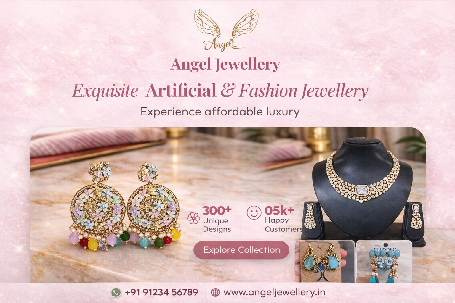 Jewellery Landing Page