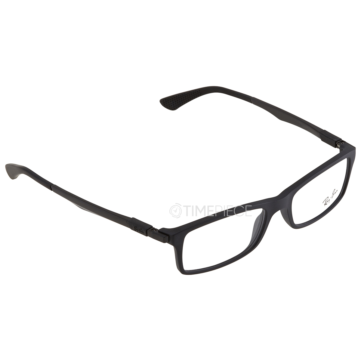 Ray Ban Transparent Rectangular Unisex Eyeglasses 0RX7017 5196 52