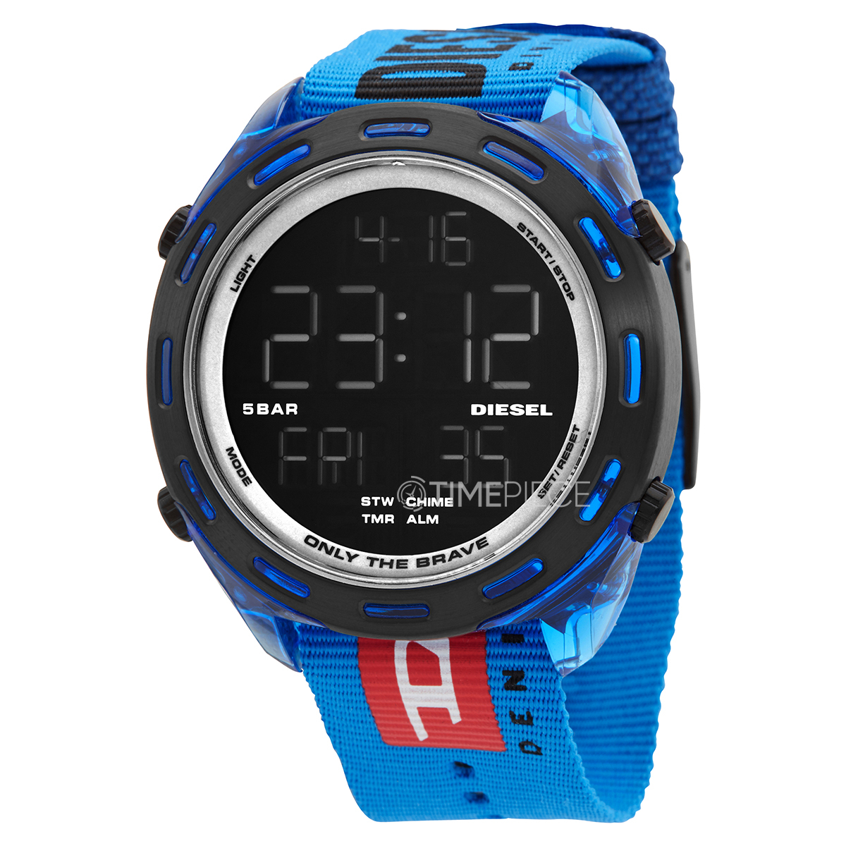 Diesel Crusher Quartz Digital Mens Watch DZ1944