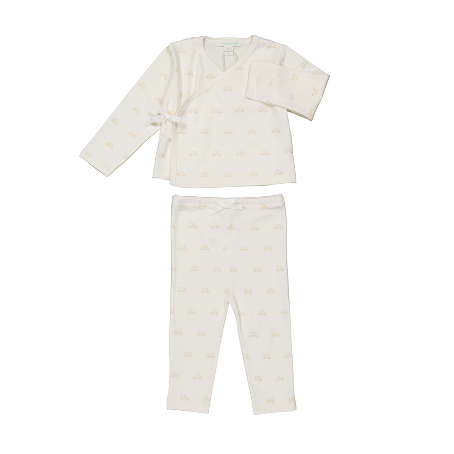Marie Chantal Toddler Angel Wing Print 2 Piece Set