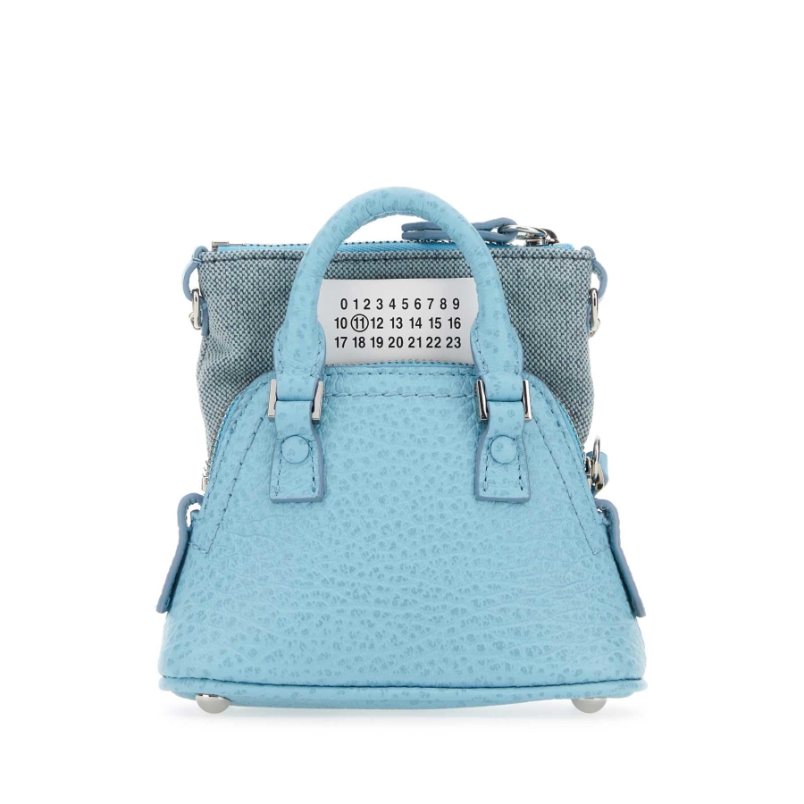 Maison Margiela Leather And Fabric 5ac Classique Baby Handbag