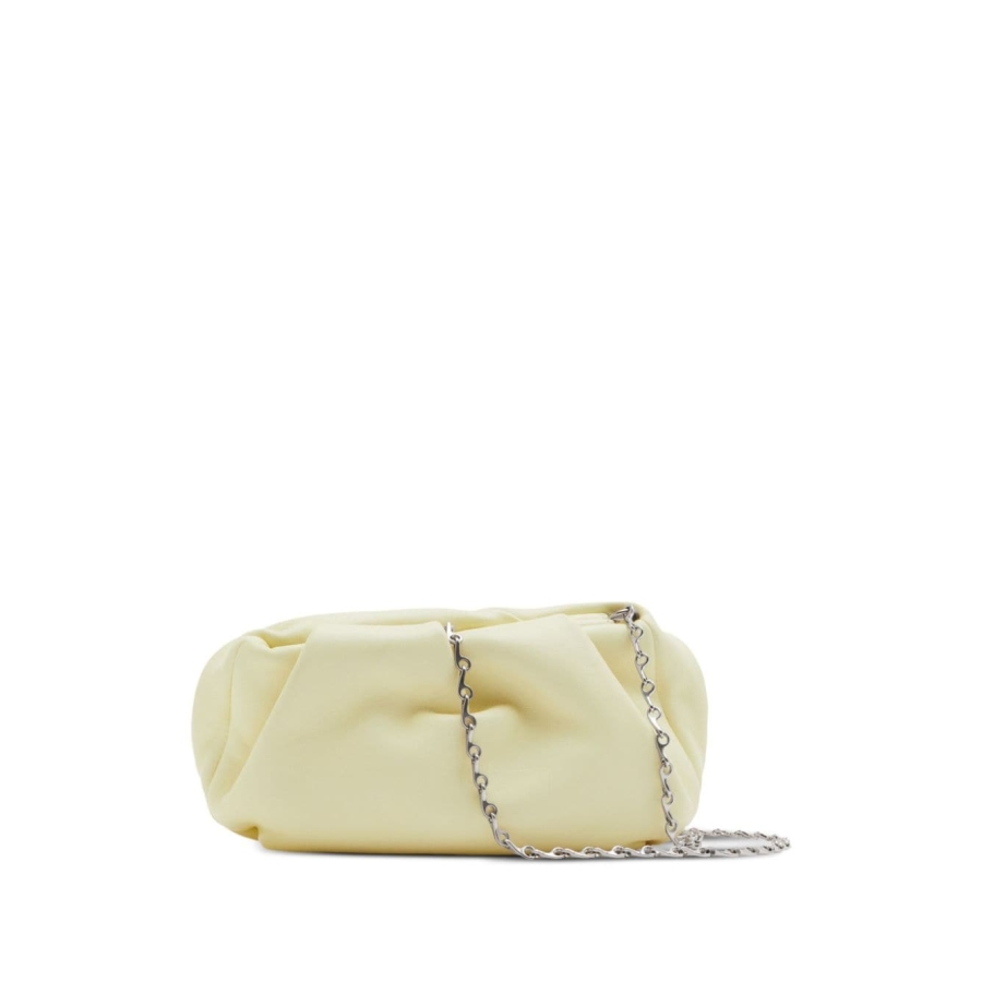Burberry Rose Chain Leather Clutch Bag
