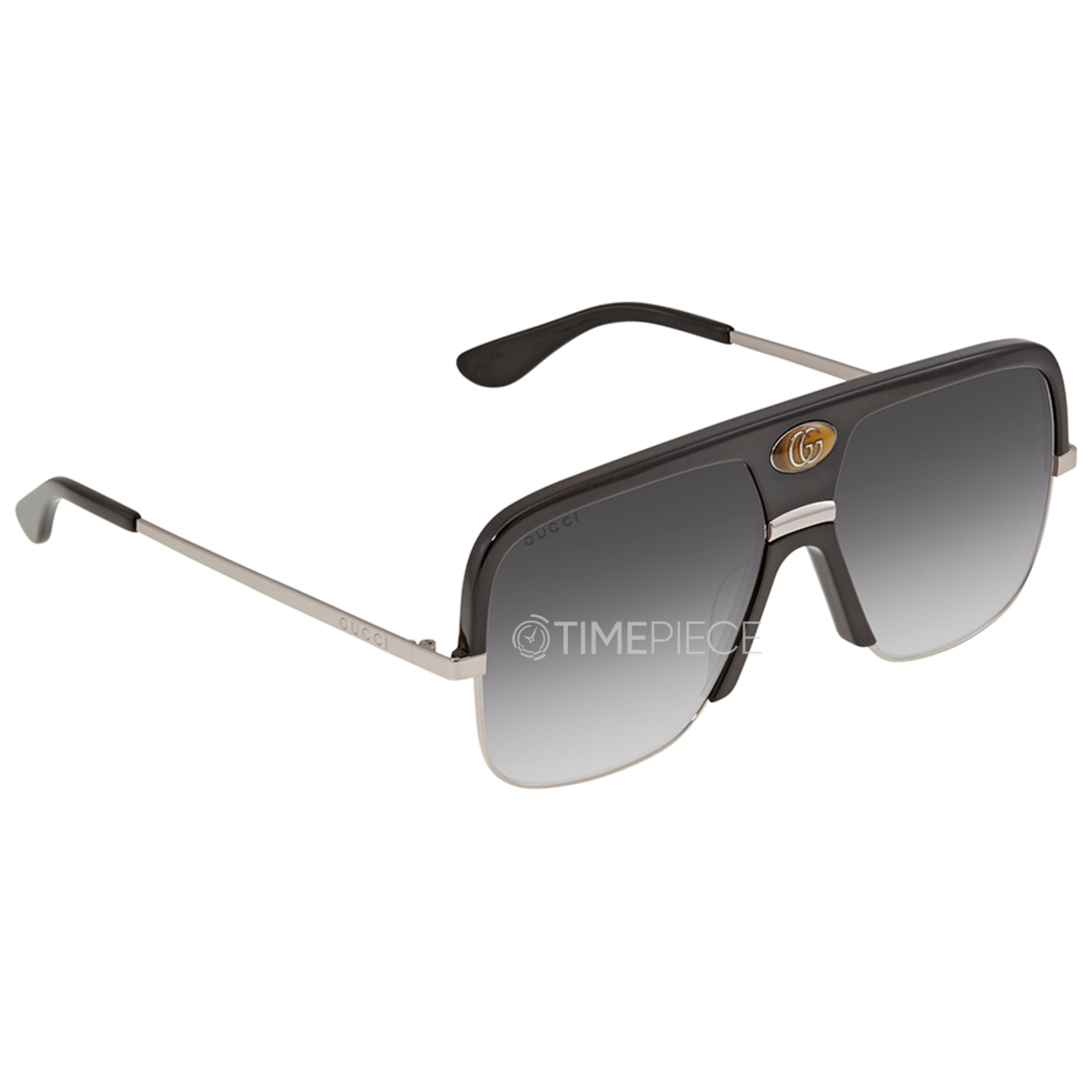 Gucci GG0978S 001 with Detachable Charm Sunglasses - US