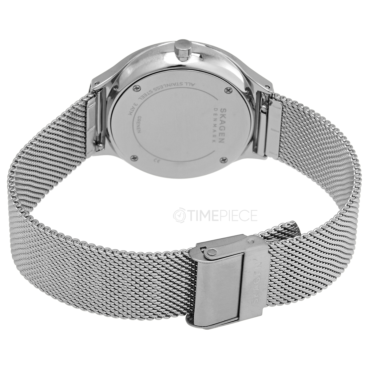 Skagen Grenen Quartz Blue Dial Stainless Steel Mesh Mens Watch SKW6521
