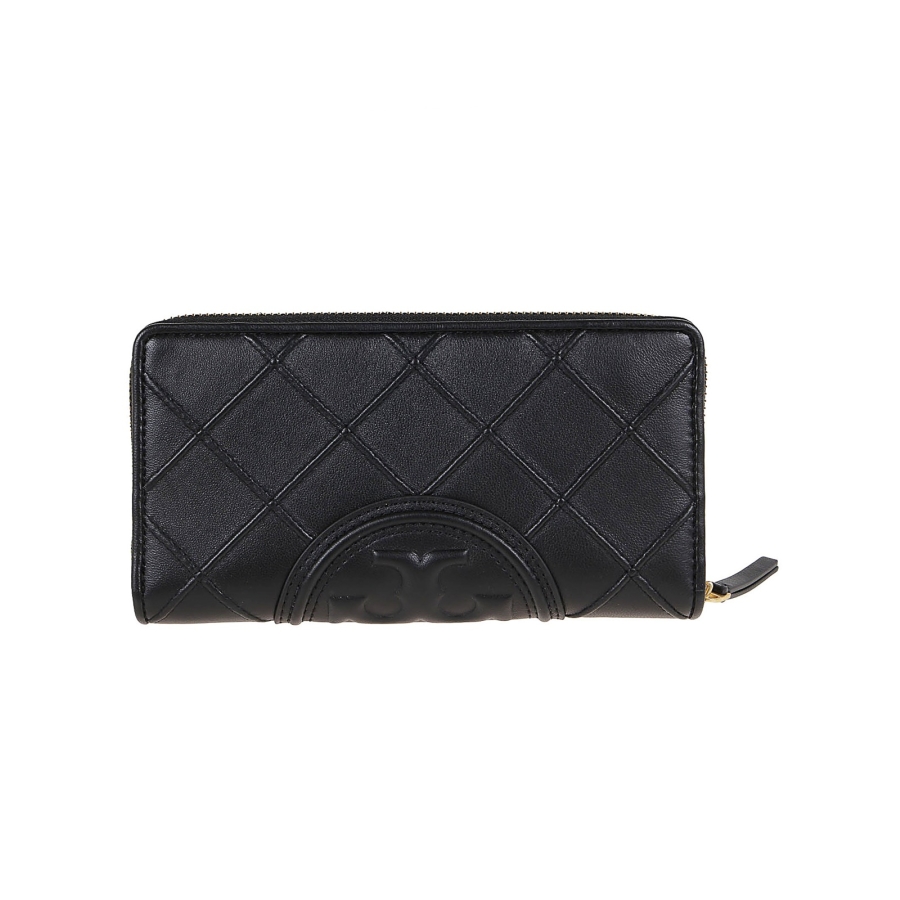 Tory Burch Fleming Napa Leather Continental Wallet