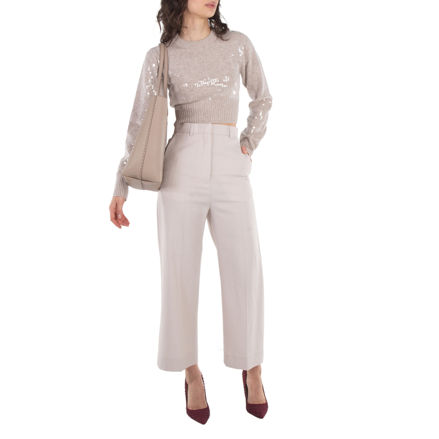 Tory Burch McGraw Pebbled Leather Tote Bag