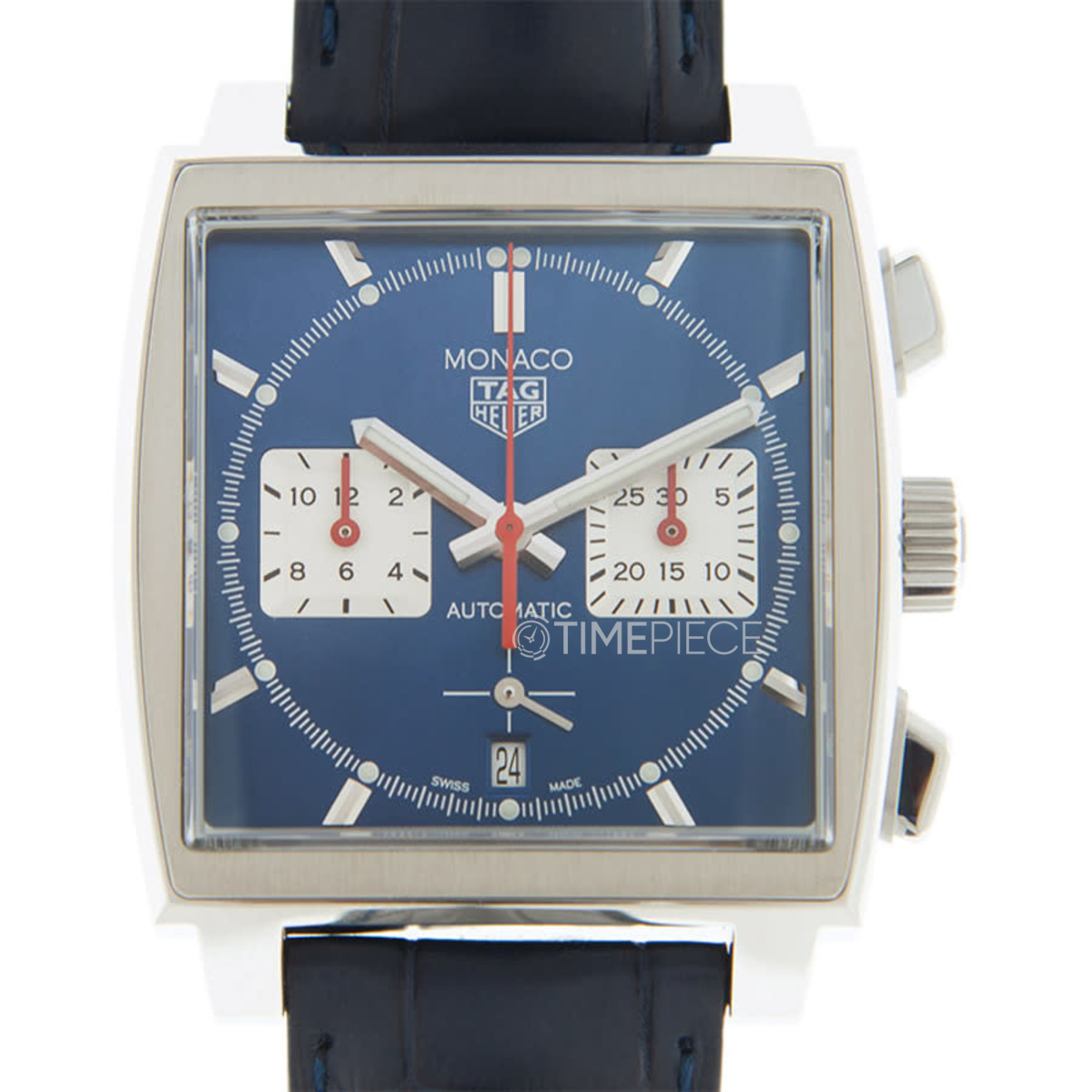  TAG Heuer Monaco Chronograph Automatic Blue Sunray