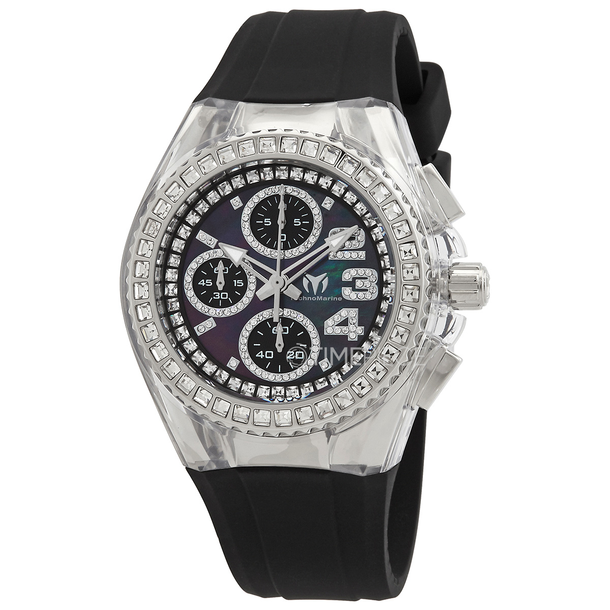 Technomarine Cruise Chronograph Quartz Black Dial Unisex Watch TM