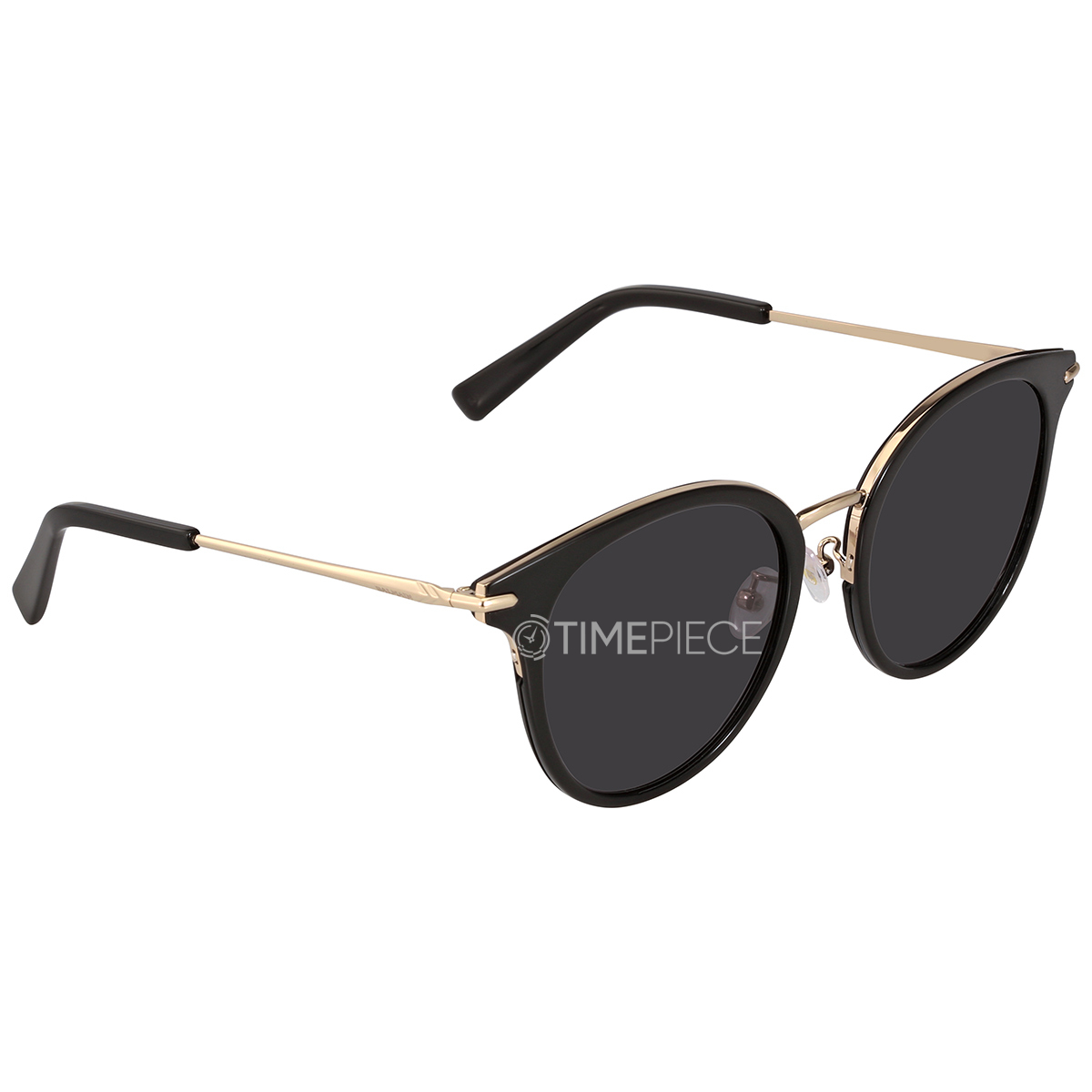 Balmain Dark Grey Round Unisex Sunglasses BL 6074K 5