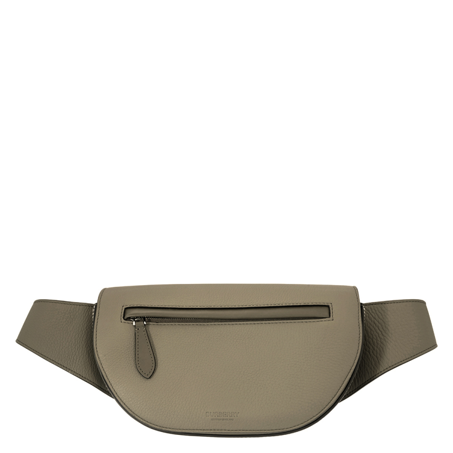 Burberry Mens Olympia Small Grained Leather Bum Bag
