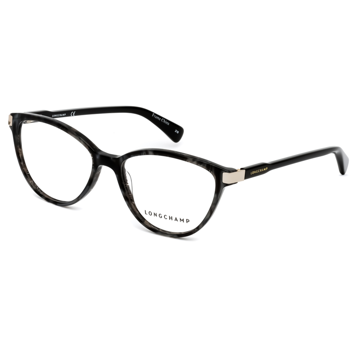 Longchamp Ladies Black Cat Eye Eyeglass Frames LO261500254